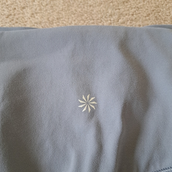 Athleta Salutation Stash 7/8 Leggings Stash Pocket Grey Womens Size Small Active - Picture 8 of 11